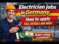 Electrician Jobs in Germany 2026 | Salary, Visa &amp; How to Apply (Full Guide)