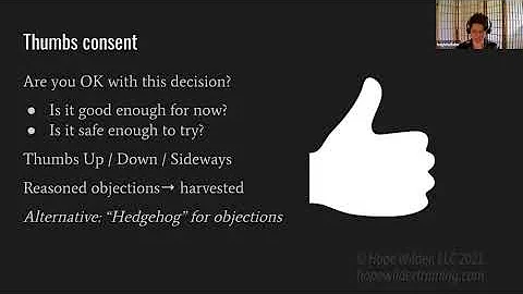 Hope Wilder - The Nuts and Bolts of Sociocracy with Children