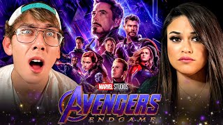 Part 1- WE WILL NEVER BE THE SAME Our First Time Watching AVENGERS END GAME (2019) REACTION