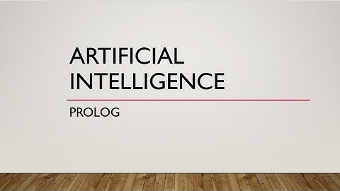 Paper Presentation on Prolog || PPT on Prolog