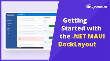 Getting Started with the .NET MAUI DockLayout