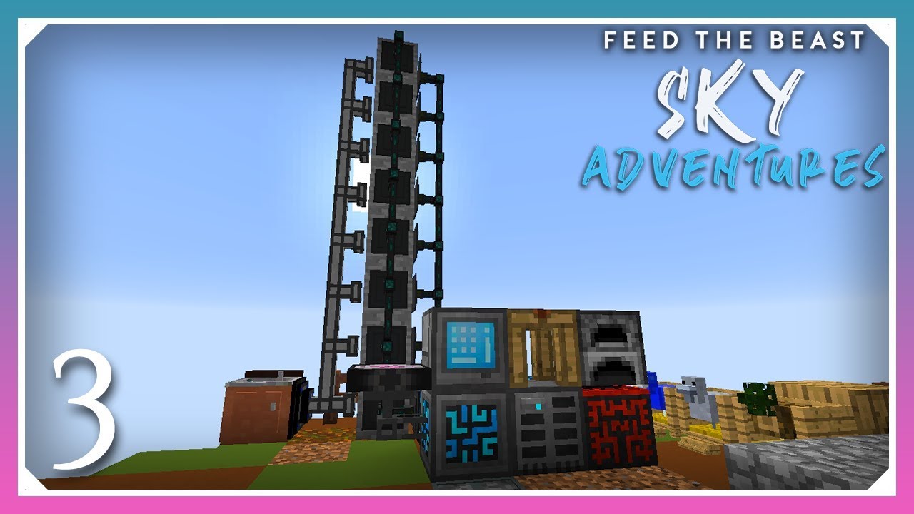 Ftb Sky Adventures Energy Condenser Simple Emc Farm E03 Ftb Skyblock 1 12 2 Youtube