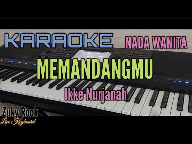 Karaoke || MEMANDANGMU || (Ikke Nurjanah) Nada Wanita class=