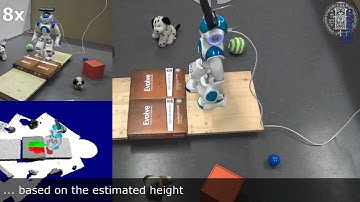 Nao humanoid autonomously stepping over and onto obstacles with 3D sensing