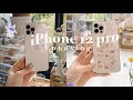 iPhone 12 Pro Unboxing ( silver, 256gb, & accessories) + organize my apps with me!