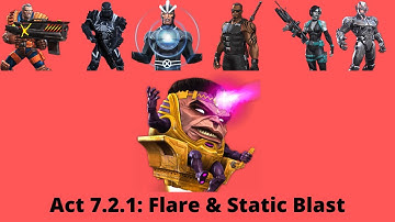 MCOC: Act 7.2.1 Flare | Static Blast | Modok Boss