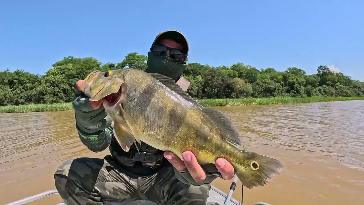 Torneio pesca e tucunaré lago Itaipu (Itapulândia)