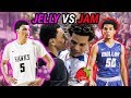 JELLY FAM VS JAM FAM Point Guard Battle! Jahvon Quinerly Drops 37 Against Cole Anthony!