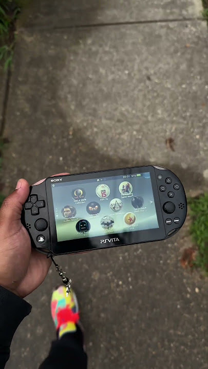 I bet you can’t name a game this ps vita doesn’t have🤣#gamer#psp #psvita #handheldgaming #gaming