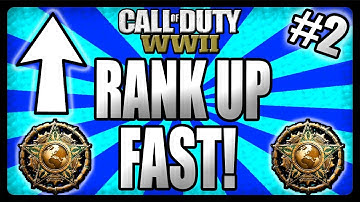COD WW2: RANK UP FAST - Tips and Tricks! (Call of Duty WW2 Multiplayer) Part #2