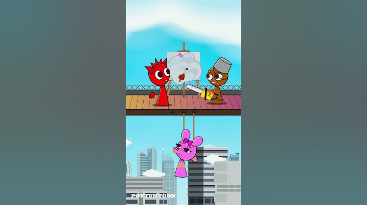 Oren Help Pinki Choose Her Body Parts to Rescue Pinki From The Cliff