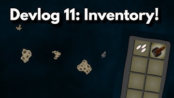Devlog 11 2023, January - 2D Top Down Space Adventure Game in Godot, Inventory and Everything