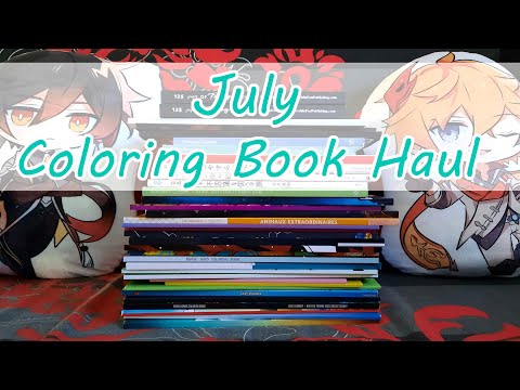 July Coloring Book Haul | 2023