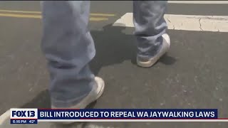 Bill introduced to repeal Washington's jaywalking laws | FOX 13 Seattle screenshot 5