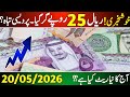 Aaj ka Saudi riyal rate | Riyal rate 20 May | Currency exchange rate 2026