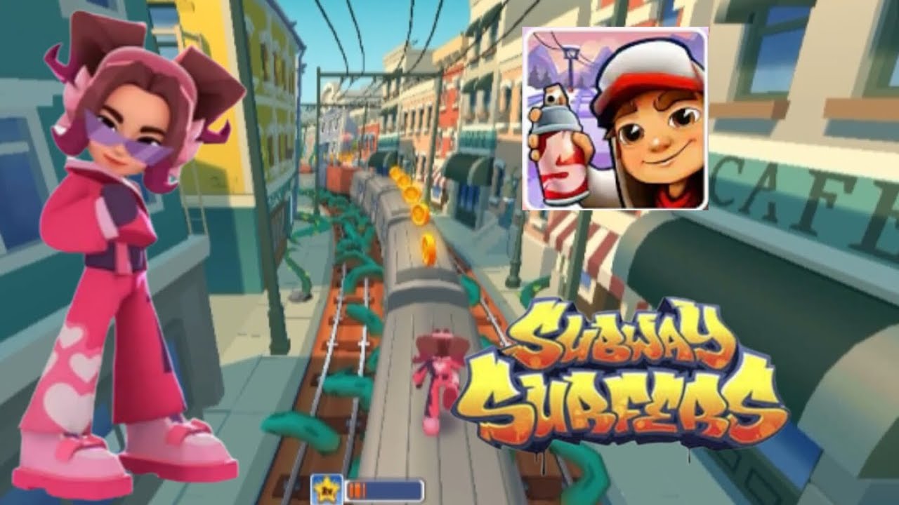 Plant Invasion Gameplay with Mia Alpine Armour Outfit in Subway surfers 