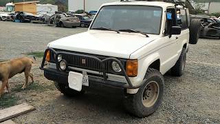 1986 Isuzu Trooper 2.2L Diesel KB83 Walkaround