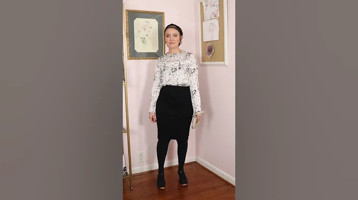 A new dress styled a bunch of different ways.