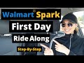 Walmart Spark Delivery Driver First Day Ride Along | Step-By-Step Walkthrough