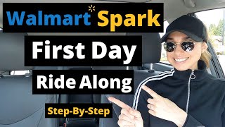 Walmart Spark Delivery Driver First Day Ride Along | Step-By-Step Walkthrough