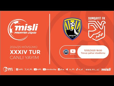 Misli Premyer Liqası 2024/2025 XXXIV tur “Kəpəz” – “Sumqayıt”