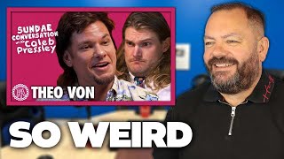 THEO VON: Sundae Conversation with Caleb Pressley | OFFICE BLOKES REACT!!