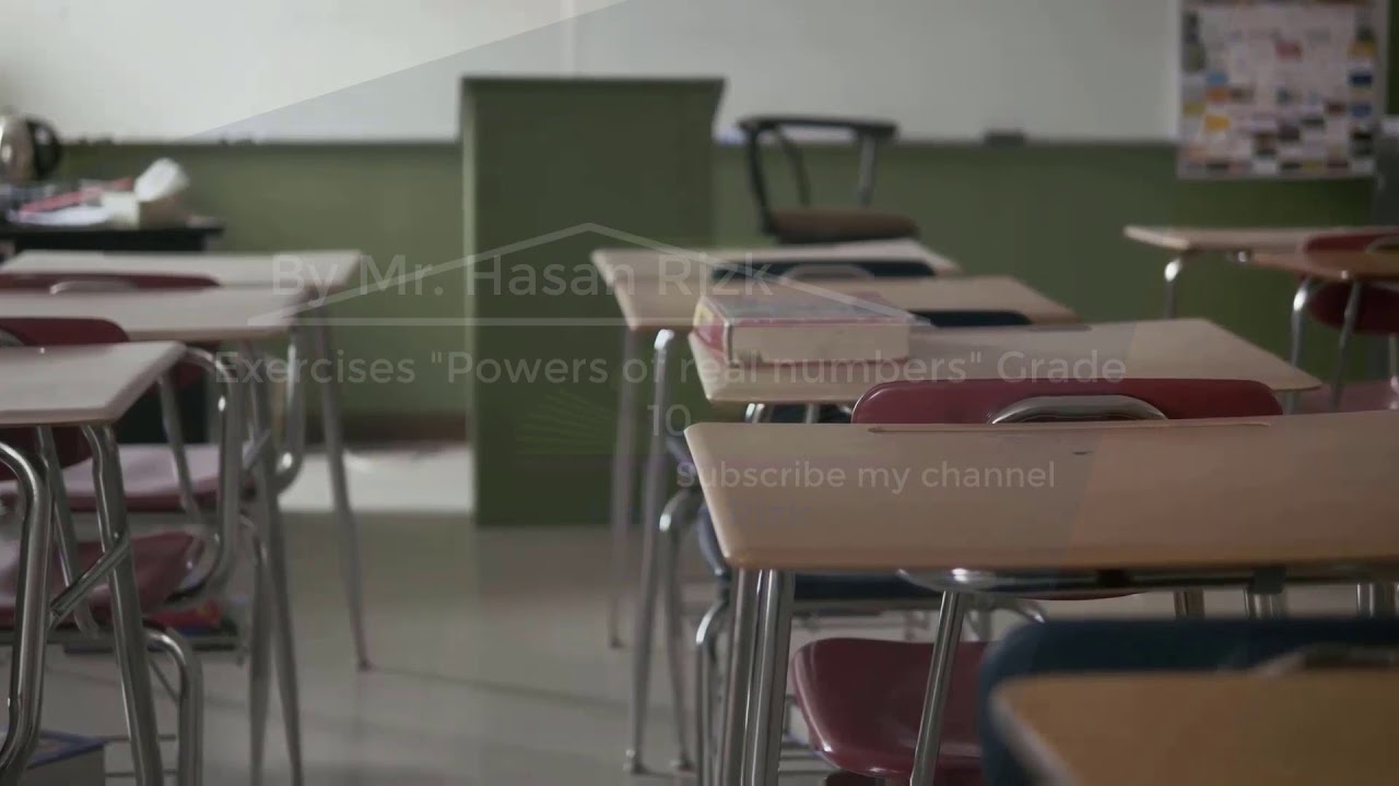 Exercises for grade 10 (powers of real numbers)