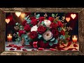 Red Rose 4k Tv Frame | TV Frame STATION