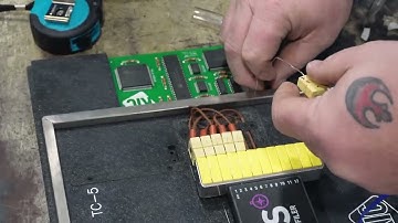 Running a Profile Board Through a Wave Solder Machine