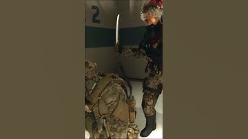 Insane 1 v 6 knife only ace. #knife #knifeonly #ace #searchanddestroy #cod #callofduty #mw2 #badass