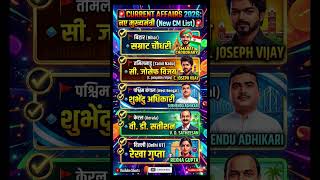 BPSC & Exams Special: New Chief Ministers of India 2026 🎯 #shorts