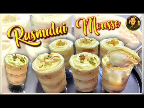 20 Minutes Recipe | Delicious Rasmalai Mousse | Dessert Recipe | Quick Recipe | Rita Arora Recipes