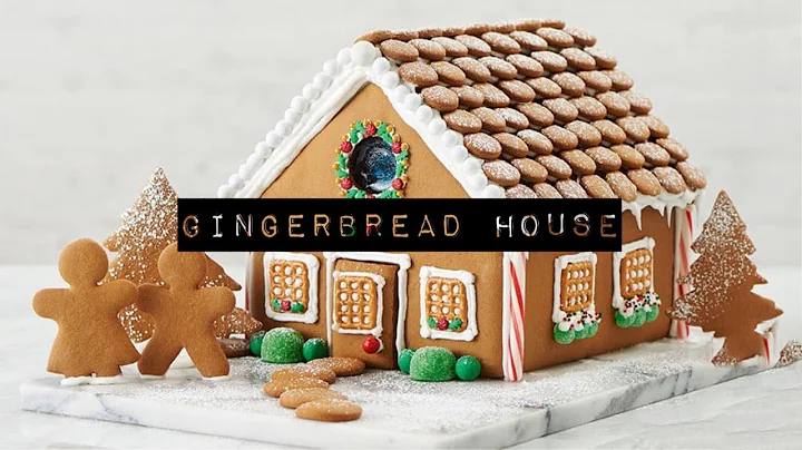 gingerbread house makin"