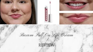 REVIEW Buxom Full On Lip Cream
