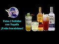 Estas 3 bebidas con Tequila ¡están buenísimas!