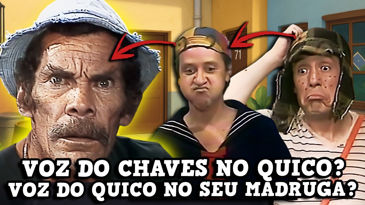 Trocaram as vozes na dublagem CLÁSSICA de Chaves (e você nem reparou)!