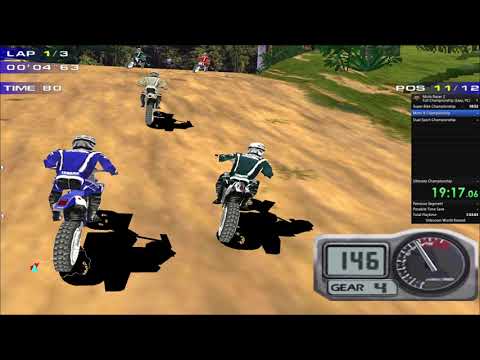 Moto Racer 2 Speedrun - Full Championship in 1:32:36