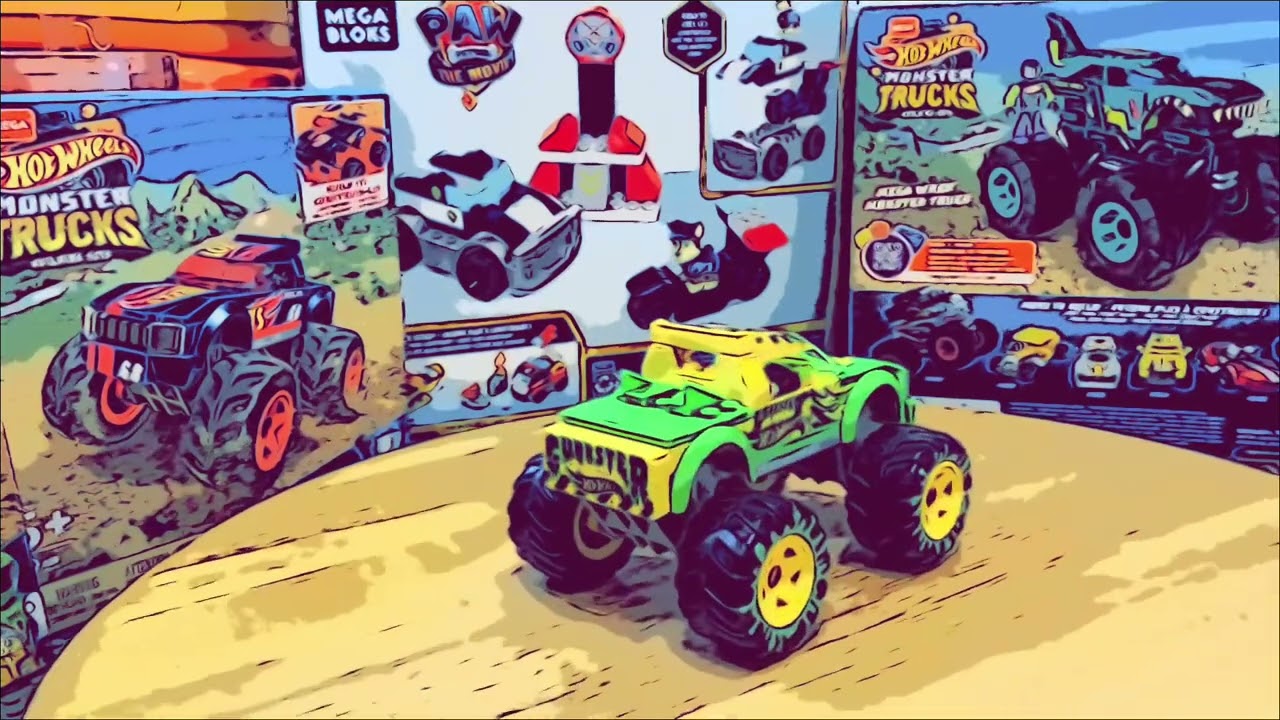 The New 2022 Gunkster Hot Wheels