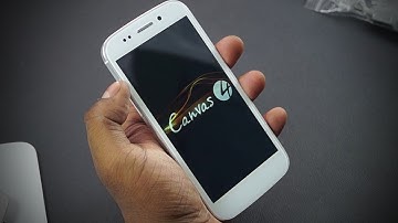 Micromax Canvas 4 A210 - Unboxing & Hands On - Cursed4Eva.com