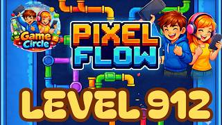 Pixel flow©  - Level 912 - solution - walkthrough