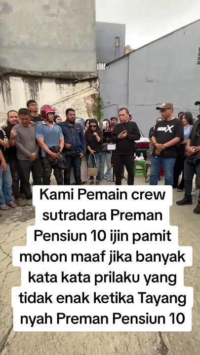 Perpisahan sutradara preman pensiun 10 #premanpensiunrcti #premanpensiun #shorts #trailer
