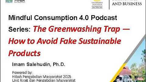 Mindful Consumption 4.0 part 3: The Greenwashing Trap — How to Spot Fake Sustainable Products