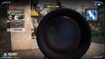 Final Kill Cam Sniper HeadShot COD Mobile