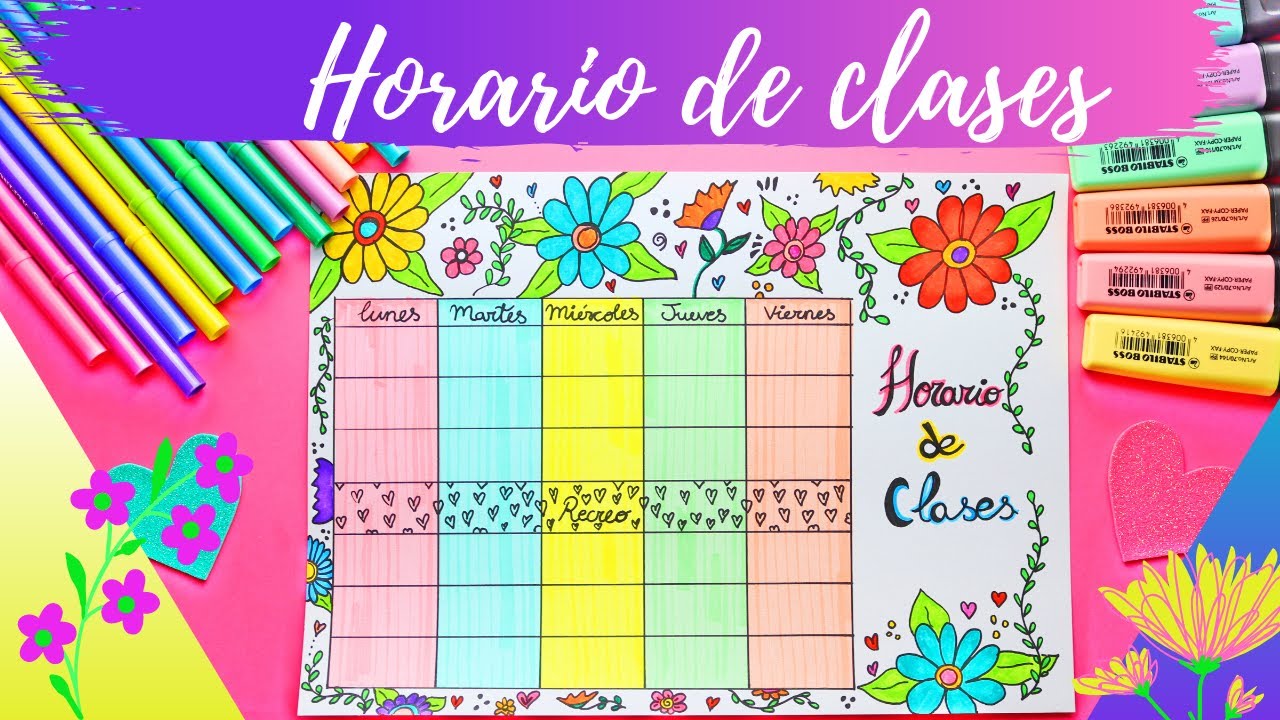 Ideas De Horario De Clases Horario De Clases Horarios Para Hot Sex Picture 