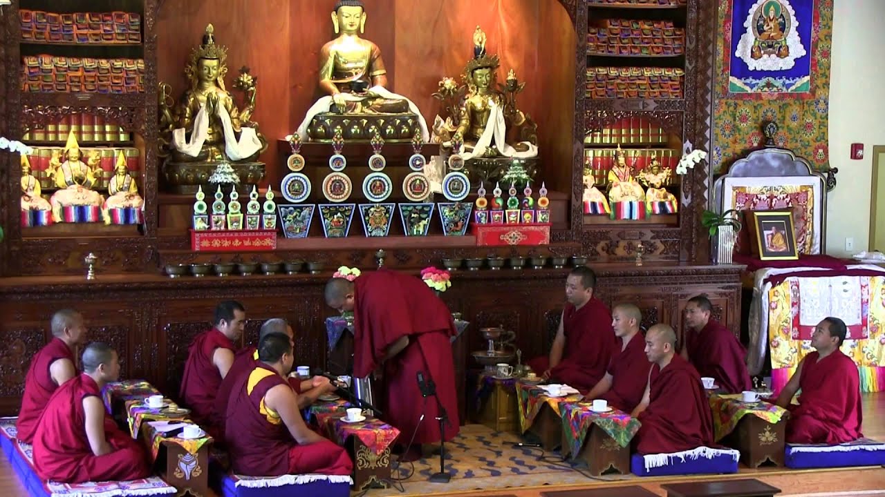 Drepung Loseling Traditional Trinchol: Tea Offering Puja Ceremony