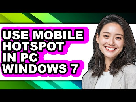 How to Use Mobile Hotspot in Pc Windows 7 (updated)