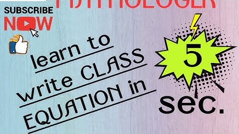 Short Tricks to write Class Equation of Dihedral Group