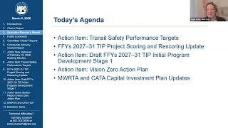 Boston Region MPO Board Meeting: March 5, 2026
