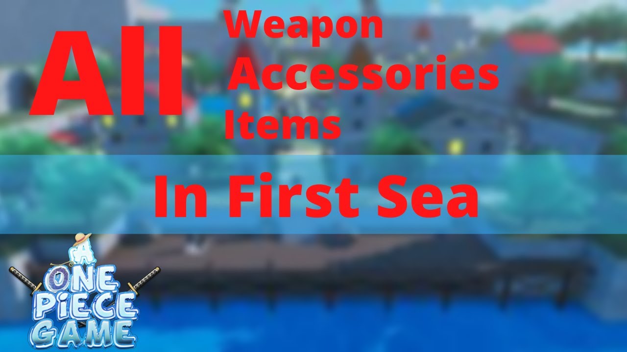 AOPG) All Accessories List Guide + How to Get - A One Piece Game