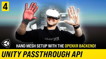 Passthrough API Hand Tracking With OpenXR & Oculus Quest 2